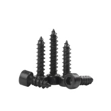 Hex Socket Cap Head SelfTapping Screw 304 Stainless/Black Carbon Steel, M2–M5, 18mm, Pack Of 50/100/200 Pcs