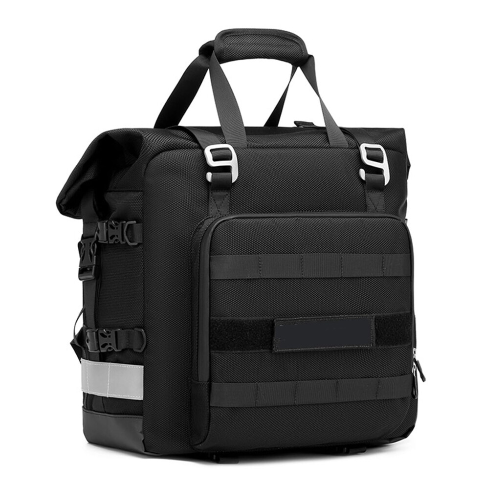 Motorcycle Saddlebags, Storage Bags, Large Capacity, Saddles, Bags, Waterproof, Luggage Bags, Side Tool Bags, Panniers, Black 9119770353238