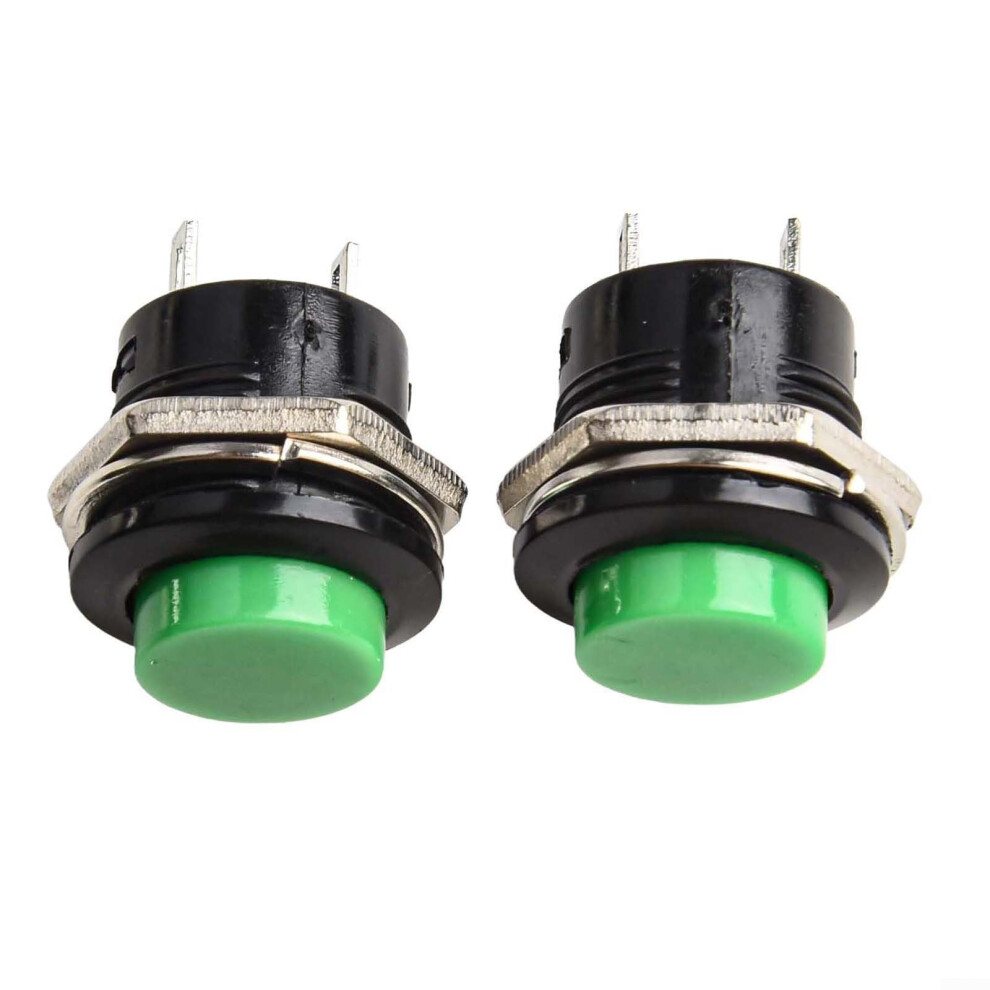 12V Waterproof Momentary Push Button Switch Ip67 Heavy Duty For Car Boat Marine Green 9339159802298
