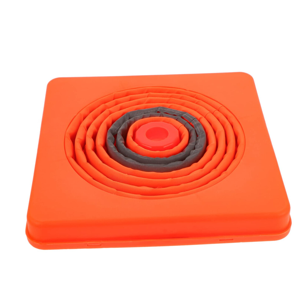 Retractable Safety Cone Set 2Piece Extendable Marking Cones For Outdoor Training Games 9119770353153