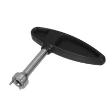 Nongear golf shoe spike removal tool with structured design for easy use and quick spike removal, .