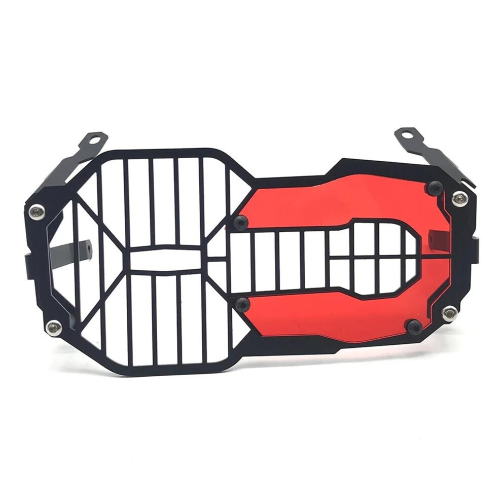 Headlight Guard Retro Style Gravel Shield Protector For Bmw R1200gs Adventure 20132018 Red 9001264508081