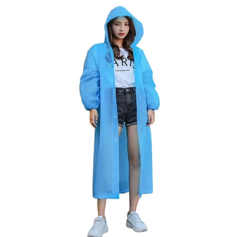 Portable Rainwear, Adult Reusable Rain Poncho For Quick Dry And Longevity, Waterproof And Windproof For Outdoor Enthusiasts (1Pcs) 9454554014944