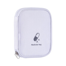 Aid Bag Aid Pouches Empty Medicine Storage Kit For Hiking Camping Cycling Small Size White