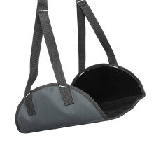Multi Purpose Hanging Foot Rest Travel Office Use Portable Foldable Breathable Netting Airplane Compatible