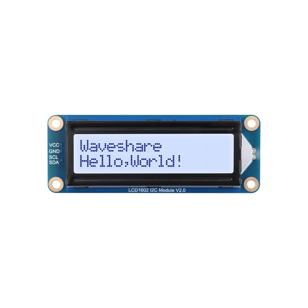 Lcd1602 I2c Module Gray Color 32Character 16X2 Lcd Backlight 3.3V/5V Compatible For Arduino Raspberry Pi 9323874570198