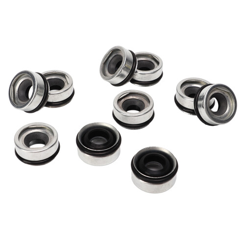 10 STÜCKE AC Kompressor Wellendichtungssatz Gummi