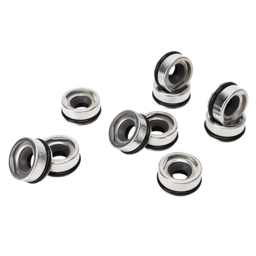 10 STÜCKE AC Kompressor Wellendichtungssatz Gummi 2