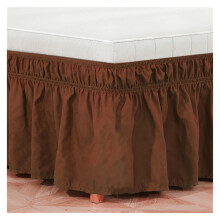 Bettrock elastic skirts, bed ruffles, pastoral, solid color, Full H15