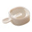 Handle Form, Stackable Food Molds  Easy Removal, FoodSafe Kitchen Tools, Reusable for Kids' Snacks, White Texture. 1