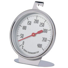 Kitchen Thermometer Stainless Steel BBQ Grill Stand Up Dial Easy to Read