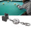 Billardkreidehalter, schwarz, automatisch, 11