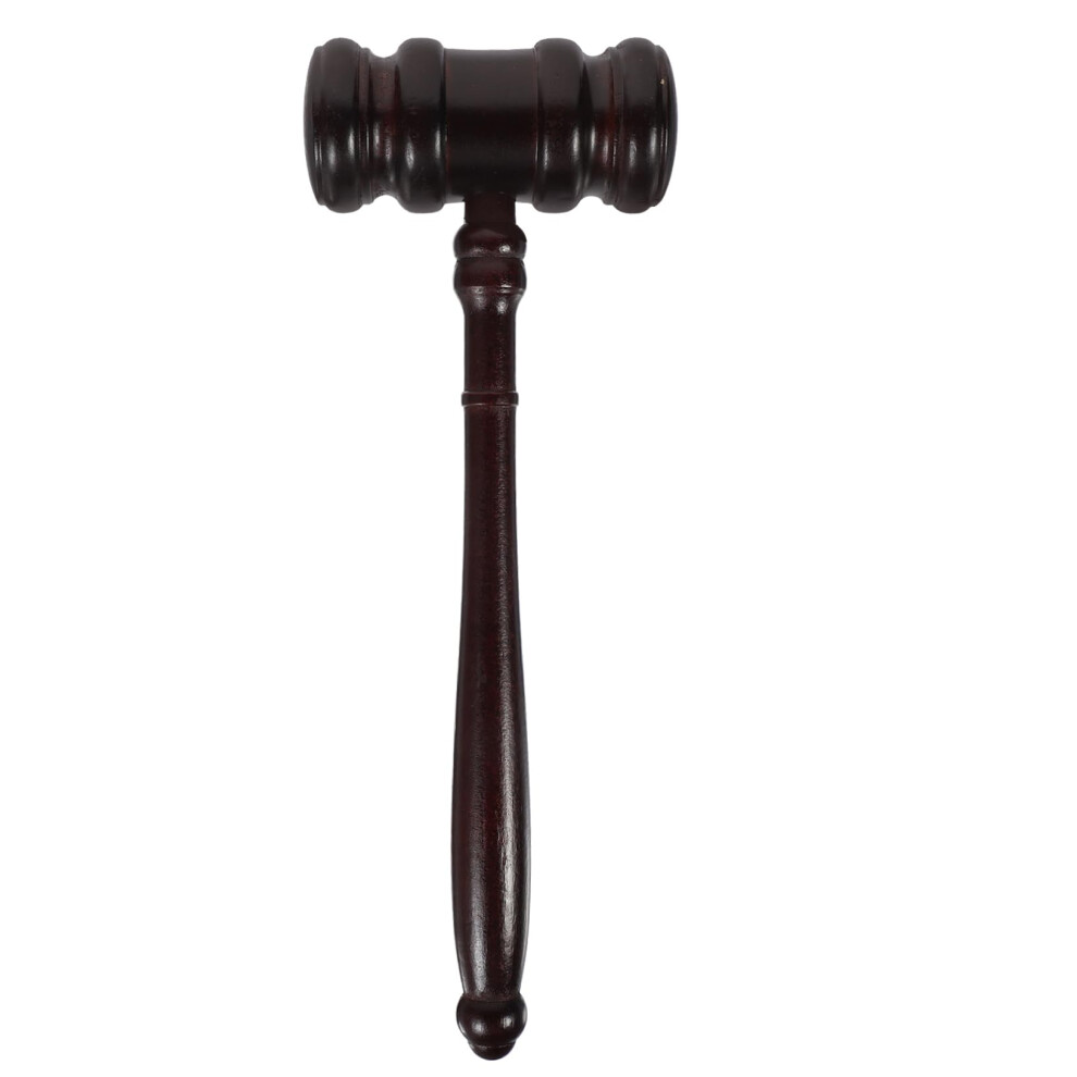 Wooden Gavel For Auctions, Handcrafted Auction Hammer, Stable And Durable With Clear Sound Quality For Judges, Court, And Roleplaying. 9001264513245