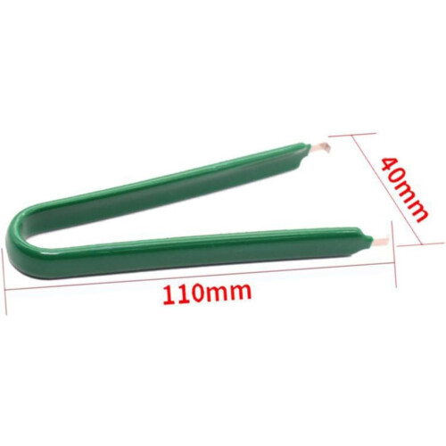 6 PCS Mechanical Keyboard Key Puller Remover Tool For Keycap Removal PLCC PCB IC Chips Compatible With Keyboards Green 2