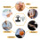 Fingertrainer, Handtrainer, 6 Widerstandsstufen, 13