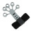 Fingertrainer, Handtrainer, 6 Widerstandsstufen, 8