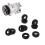 10PCS AC Kompressor Welle Dichtung Kit Gummi 11