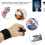 Fingertrainer, Handtrainer, 6 Widerstandsstufen, 14