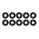 10PCS AC Kompressor Welle Dichtung Kit Gummi 9