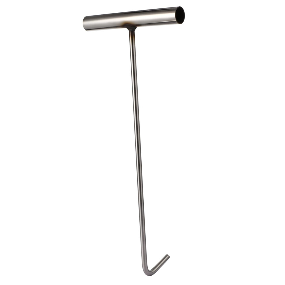 Manhole Cover Lifter Tshaped Rolling Door Hook Made Of Stainless Steel For Sewer Covers, Multifunctional Tool For Drainage Rolling Doors 9119770351401