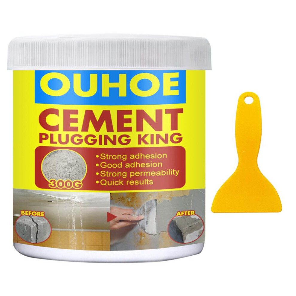 Tough And Durable, Cement Polymer Adhesive For Professional-Grade Repairs In Any Environment, 300G 9454554018140