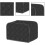 Bread Machine Cover, Kitchen Food Dustproof Cover, 29.52020cm Black Large 5