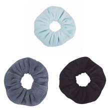 Haargummis für Damen, luxuriöse Samt-Haaraccessoires, elastisches Haarband-Set passend zu jedem Outfit, ideales Geschenk für den Alltag (3 Stück)
