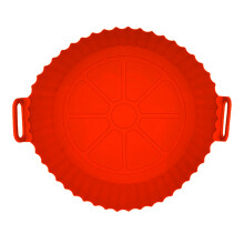 Leicht zu reinigende Silikonmatte für Ninja Heißluftfritteuse, Backofen und Mikrowelle, Mehrzweck-Wiederverwendbare Einlage für SL400, SL401,