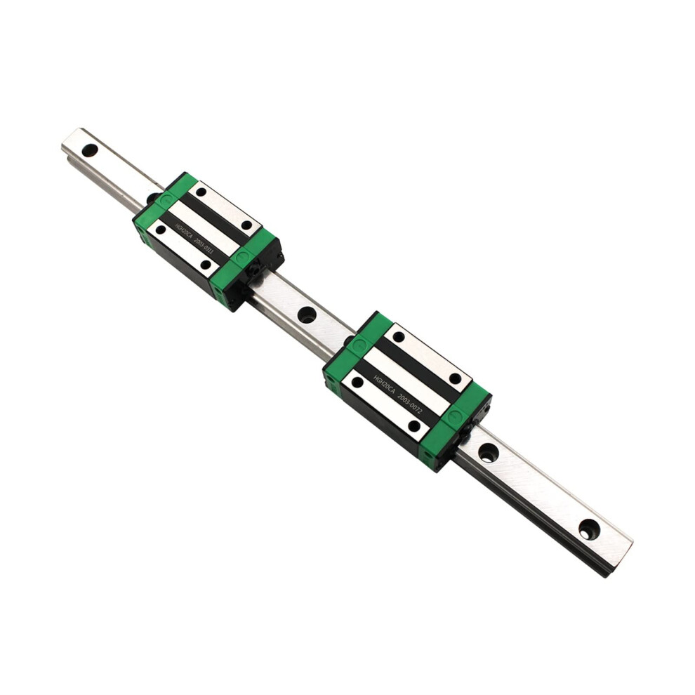 Fachmann 1Pc Hgr15 Hgh15 Square Linear Guide Rail 2Pcs Carriage Blocks Hgh15ca / Flange Hgw15cc (Color: Hgh15ca, Guide Length: 250Mm) 9119770353467