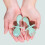Babylöffel-Gabel-Set, Easy Grip Baby-Besteck-Set, 6