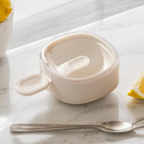 Handleshaped molds, stackable food molds, easyrelease foodsafe kitchen tools, reusable for kids' snacks, white texture. 1
