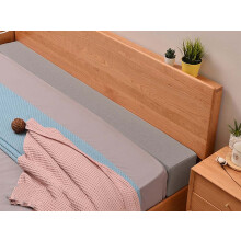 Memory Foam Bed Gap Filler Bridge for Headboard and Mattress Neck and Spine Relief Removable Cover Long Pillow Stopper Gray 150x20x15cm