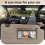 Car Right Sunvisor Vanity Mirror for Sun Visor Accessories 852021F010E 5