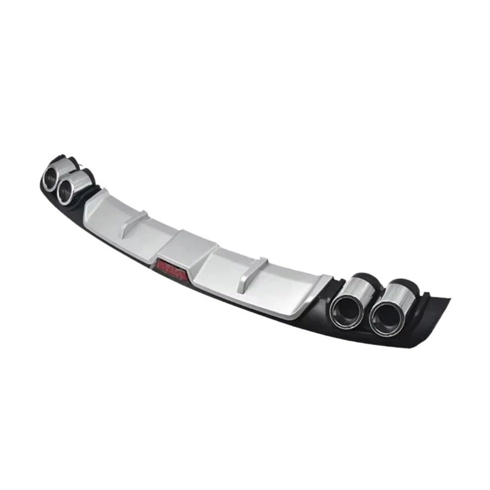 Universal Car Spoiler 120128Cm Abs Rear Bumper Lip Diffuser Aerodynamic Design For Stability 9119770356819