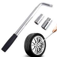 Ratchet wrench for cars Telescopic rustproof socket wrench Integrated adapter Portable powerful compact tool for tire removal on motor vehicles