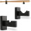 Baseball Bat Wall Mount Holder with Felt Liner &amp; Screws for Secure Display 1