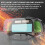 Automatic Dimming Welding Goggles Large View Auto Darkening Protective Glasses compatible with Arc Welding Grin 4