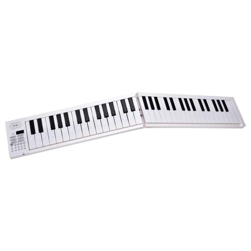 61-Key Foldable Electronic Piano Multifunctional with LED Display 1