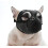Short Snout Dog Muzzles,bulldog Muzzle Adjustable Breathable Mesh Dog Muzzle For Briting Chewing 1