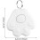 Pet Tracker Mini GPS Tag For Pets RealTime Positioning Cat Claw Shape Key Finder White 3