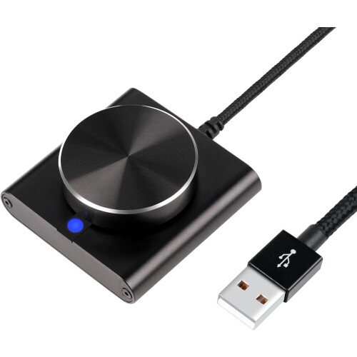 USB Volume Control Lossless PC Computer Speaker Volume Controller Knob ...