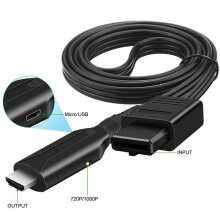 WII to HDMI Converter 720P 1080P HD Wii 2 HDMI Cable Adapter for Nintendo Wii Gaming