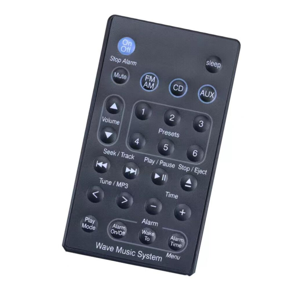 Replacement Remote Control Compatible With Bose Wave Music System Awr1b1 Awr1b2 Awrcc1 Awrcc2 Awrcc3 Awrcc4 Awrcc5 Awrcc6 Awrcc7 Awrcc8 - 7057162488613