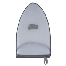 Garment ironing gloves, antisteam, heatresistant, protective pad, gray.