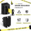 16.4 Ft Magnetic Wall Mount Retractable Belt Barrier, Crowd Control Wall Barrier Fixed Safety Belt 3