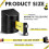 16.4 Ft Magnetic Wall Mount Retractable Belt Barrier, Crowd Control Wall Barrier Fixed Safety Belt 5