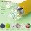 Microscope compatible with Kids Pocket Microscope compatible with Children With 8 LEDs 50-1000x Digital Microscope With Adju 4