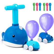 Macchina giocattolo a palloncino a movimento rapido, plastica ABS atossica ed ecologica, principio aerodinamico, giocattolo educativo, regalo
