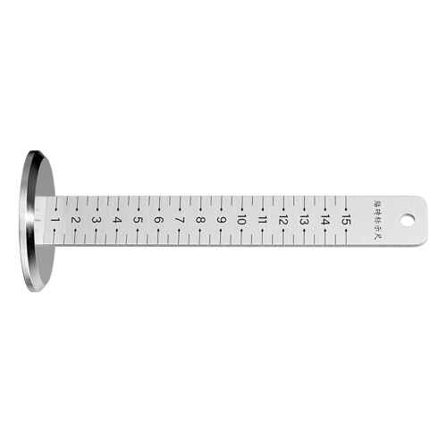 StainlessSteel DoubleSided EqualHeight Horizontal Positioning Ruler For Tile Laying Line Leveling Tool Ref: 8217 2