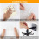 Space-savvy Rotating Hook, 360 Degrees Rotatable Design for Multi-functional Storage, 180 Degrees Vertical Flip, Utility Hooks for Kitchen, Bath, Offi 6